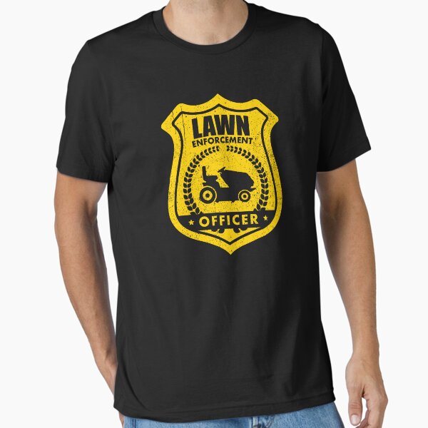 Item preview, Lawn Enforcement Officer - Funny Gardening designed and sold by naukiresfirza.