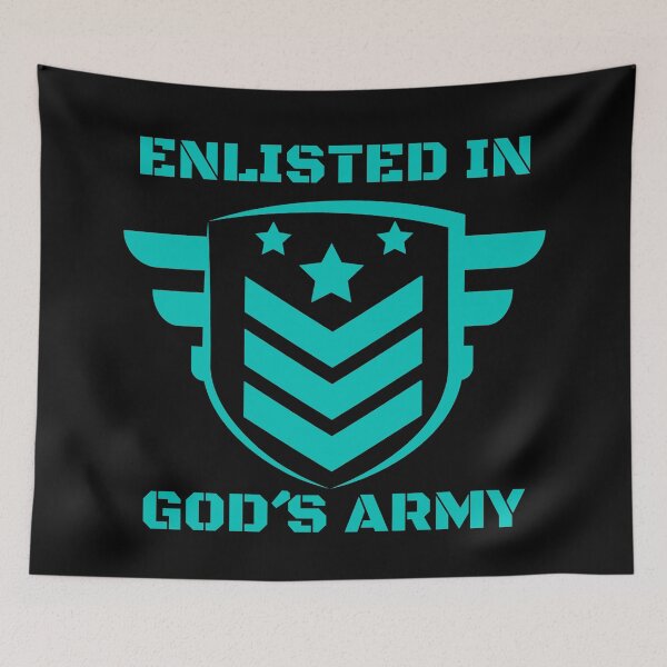 Item preview, In God´s Army, Faith designed and sold by MoriaStore.