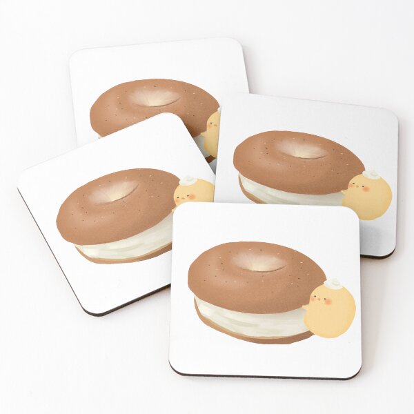 Item preview, Baby Chick & Bagel designed and sold by gelbelDesign.