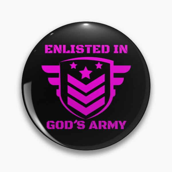 Item preview, In God´s Army, Christian Art designed and sold by MoriaStore.