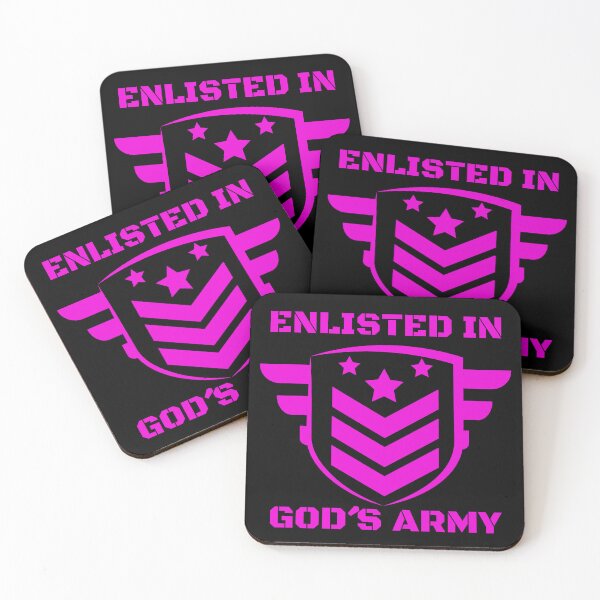 Item preview, In God´s Army, Christian Art designed and sold by MoriaStore.