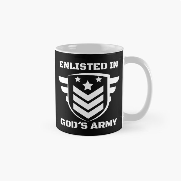 Item preview, In God´s Army, Faith Quotes designed and sold by MoriaStore.