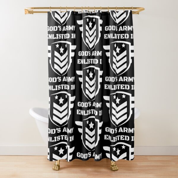 Item preview, In God´s Army, Faith Quotes designed and sold by MoriaStore.