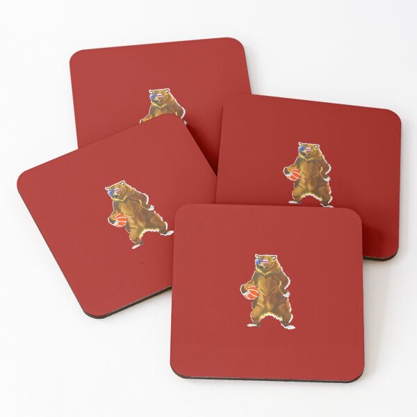 Item preview, Funny Basketball coach - US bear playing basketball - Basketball fan designed and sold by MOHAMED FRASER.
