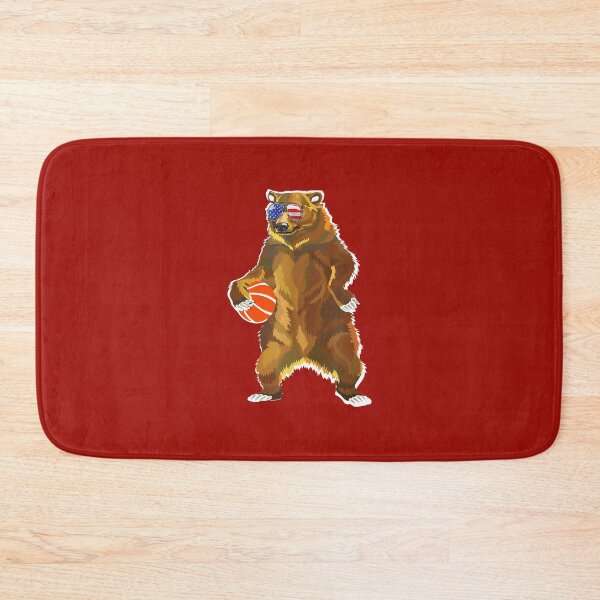 Item preview, Funny Basketball coach - US bear playing basketball - Basketball fan designed and sold by MOHAMED FRASER.