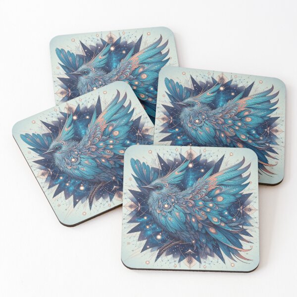 Item preview, The bluebird of prey - the astral bird of dreaming designed and sold by yearmoe.