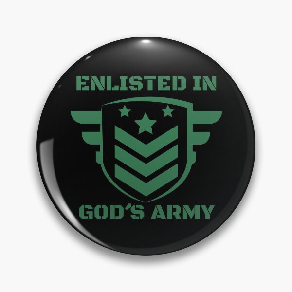 Item preview, Enlisted In God´s Army, bible verse designed and sold by MoriaStore.