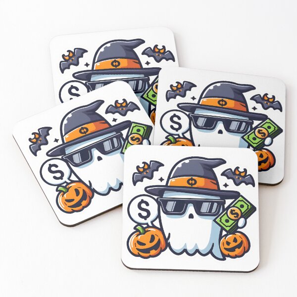 Item preview, Rich Ghost Witch Sticker designed and sold by Johnny Holiday.