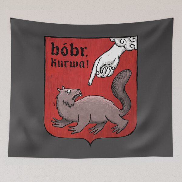 Item preview, Bobr Kurwa! designed and sold by MorningFive.
