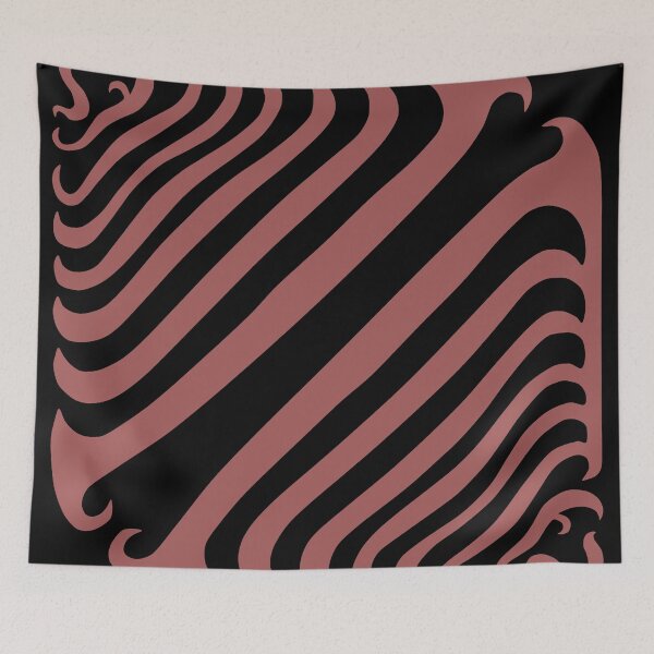 Item preview, LIGHT RED RETRO HIPPIE PATTERN designed and sold by Arto Järvinen.