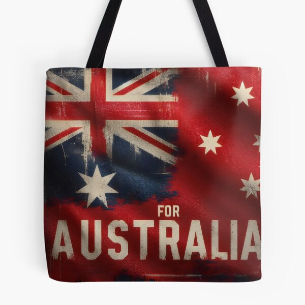 Item preview, FOR AUSTRALIA (THE DISTRESSED FLAG 2025) designed and sold by Takin-Thepiss.