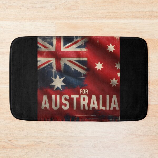 Item preview, FOR AUSTRALIA (THE DISTRESSED FLAG 2025) designed and sold by Takin-Thepiss.