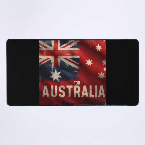 Item preview, FOR AUSTRALIA (THE DISTRESSED FLAG 2025) designed and sold by Takin-Thepiss.