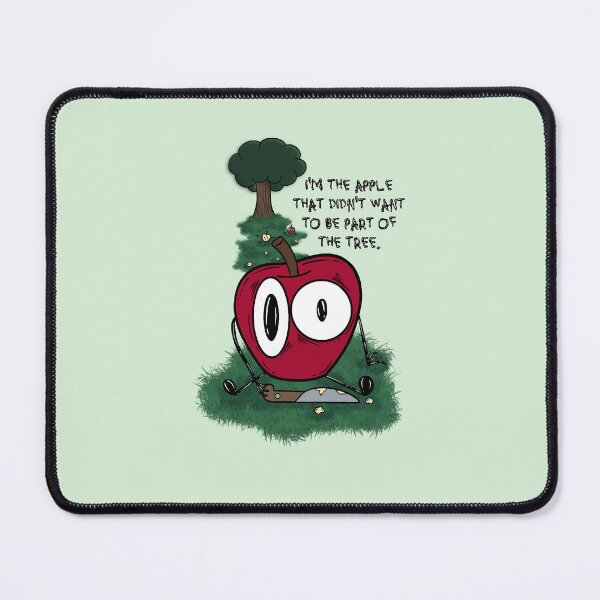 Item preview, The apple that doesn’t want to be part of the tree. designed and sold by ArtistryUnknown.