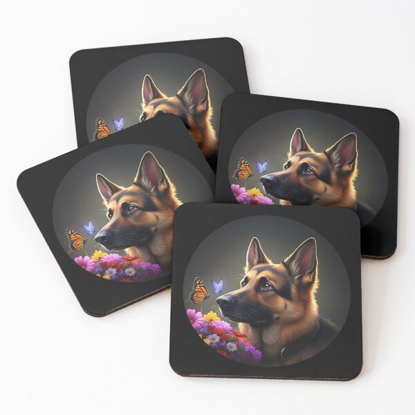 Artikelvorschau, Deutscher Schäferhund 01 entworfen und verkauft von edgecreative.