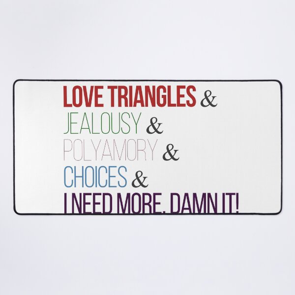 Item preview, Love Triangles Ampersand List designed and sold by onioceans.