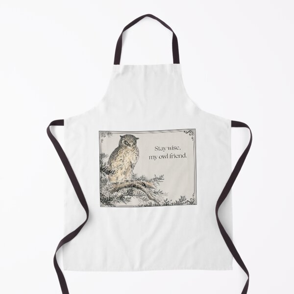 Item preview, Stay Wise My Owl Friend Owl Print Japanese Art designed and sold by GardenSwingArt.