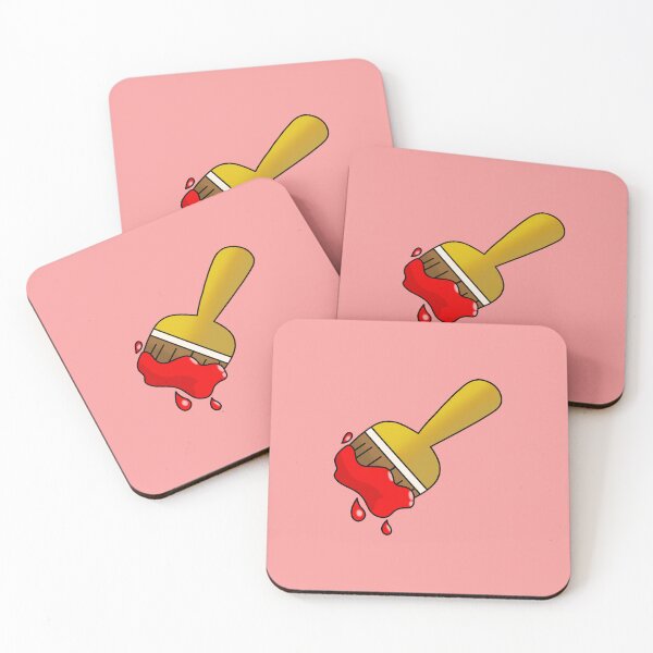 Item preview, Neopets Red Paint Brush designed and sold by AliceAlpaca6.
