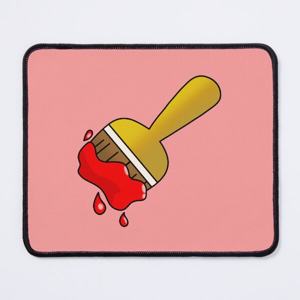 Item preview, Neopets Red Paint Brush designed and sold by AliceAlpaca6.
