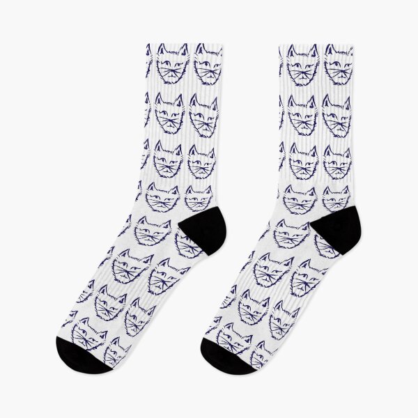 Item preview, Questioning Cat Navy designed and sold by MagentaTwilight.
