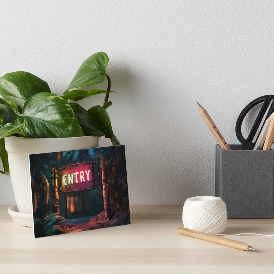 Item preview, Art Board Print designed and sold by RicoInStudios.