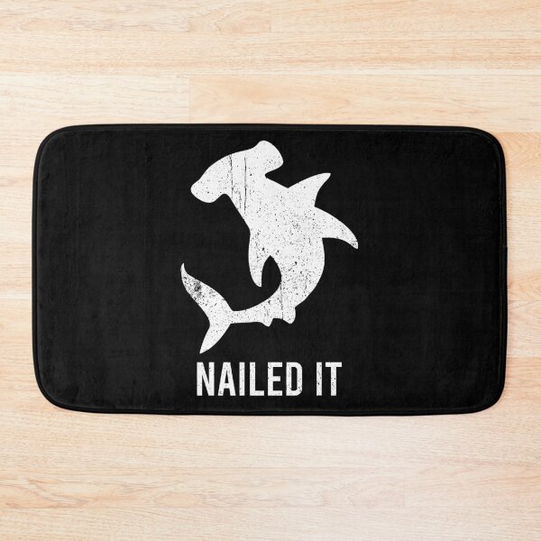 Item preview, Nailed It - Hammerhead Shark Funny Animal designed and sold by zhilwahesani.
