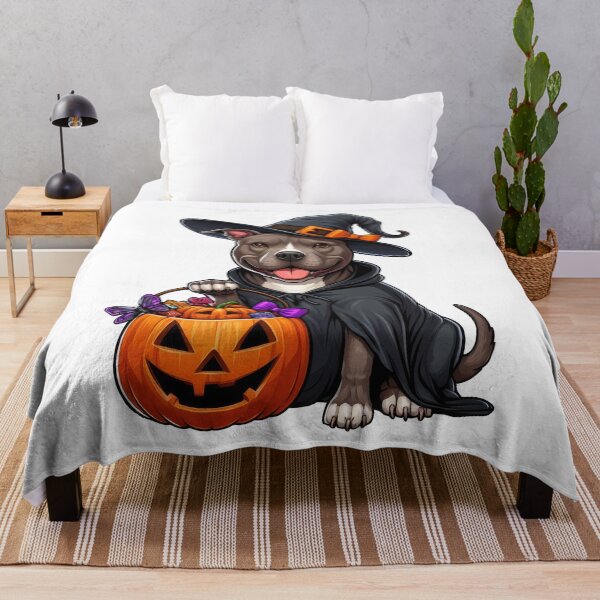 Item preview, Pit Bulls Halloween designed and sold by doodIllustrate.