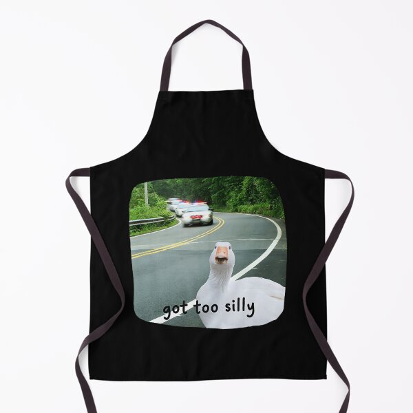 Item preview, Funny Silly Goose Got Too Silly Cute Meme designed and sold by LeoVargasVelha.