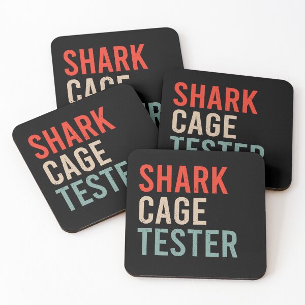 Item preview, Shark Cage Tester - Leg Amputation Support Humor designed and sold by zhilwahesani.