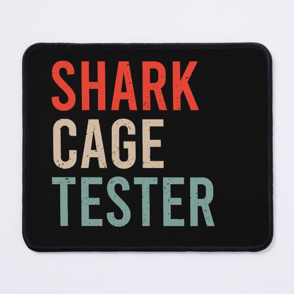 Item preview, Shark Cage Tester - Leg Amputation Support Humor designed and sold by zhilwahesani.