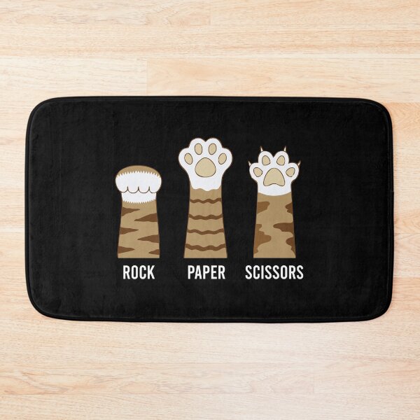 Item preview, Rock Paper Scissors - Cute Paw Cat Hands designed and sold by zhilwahesani.