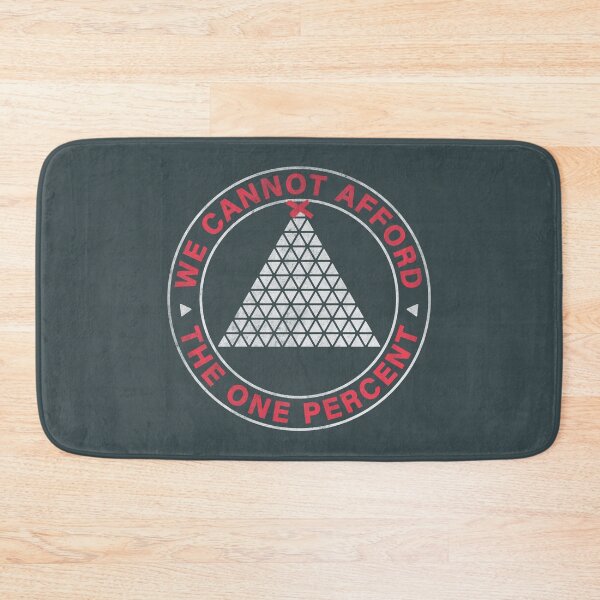 Item preview, we cannot afford the one percent - white & red designed and sold by BrownWoodRobot.