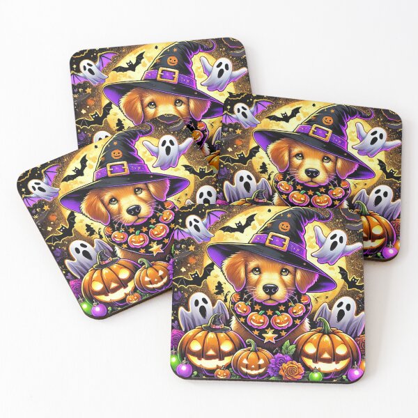 Item preview, Spooky Dog Halloween Delight designed and sold by prkpuriku.