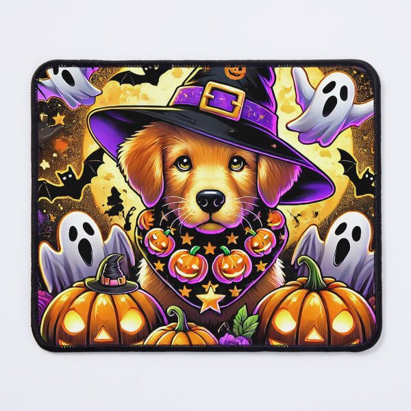 Item preview, Spooky Dog Halloween Delight designed and sold by prkpuriku.