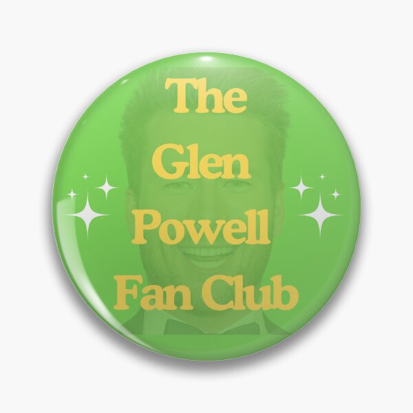 Item preview, The Glen Powell Fan Club designed and sold by ccvega2001.