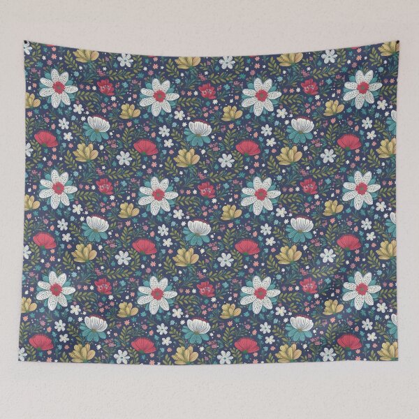 Item preview, Flowers Pattern Illustration designed and sold by zycs.