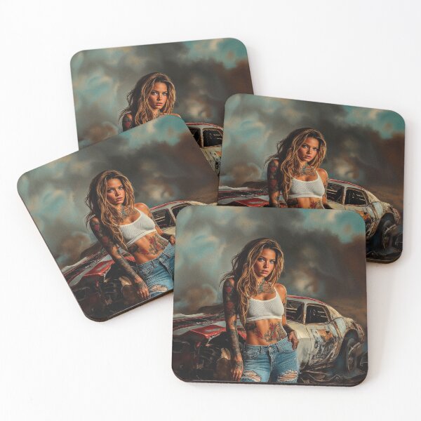Item preview, Pretty girls and demolition cars 1 designed and sold by Jose Antonio Exposito Rodriguez.