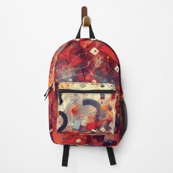 Item preview, Abstract bloody orange chaos art designed and sold by yearmoe.