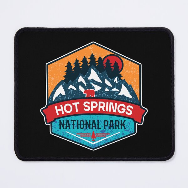 Item preview, Hot Springs National Park designed and sold by Nature-Book.