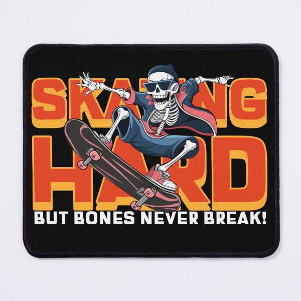 Item preview, Skating Hard, But Bones Never Break! designed and sold by ZoneTeebyMe.
