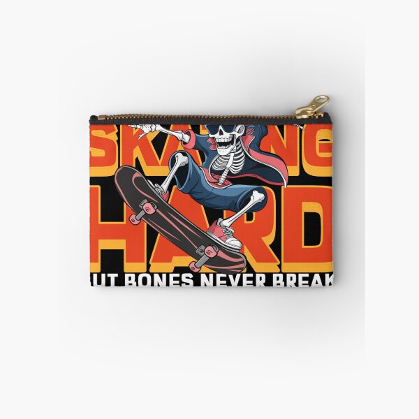 Item preview, Skating Hard, But Bones Never Break! designed and sold by ZoneTeebyMe.
