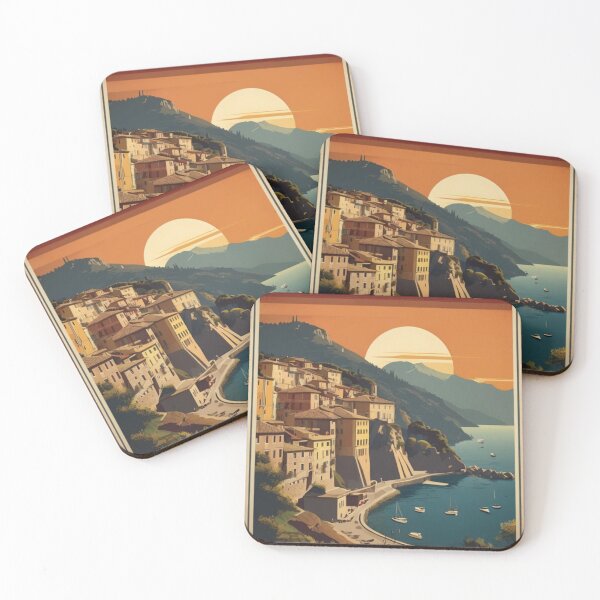 Item preview, 004 Vintage Italy Travel Poster Design designed and sold by Alexis Art Collection.