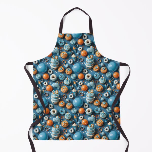 Item preview, Blue and orange cheers bash designed and sold by Grind & Giggle Co..
