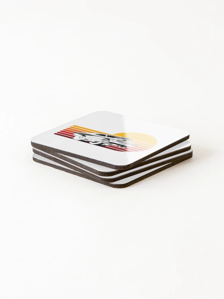 Thumbnail 4 of 5, Coasters (Set of 4), Drag Racer designed and sold by CookiesMerch.