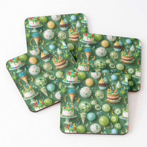 Item preview, Green delights and play day designed and sold by Grind & Giggle Co..