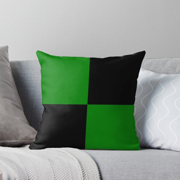 Item preview, Quarters - Black and Green designed and sold by JustPatterns2.