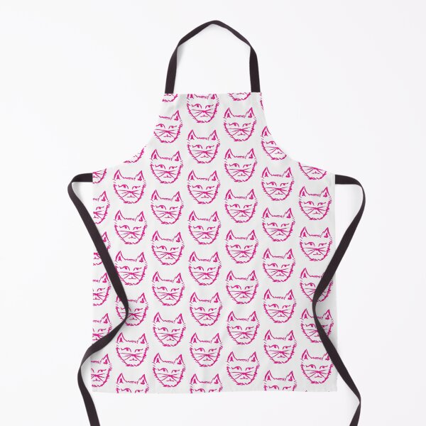 Item preview, Questioning Cat Fluoro Pink designed and sold by MagentaTwilight.