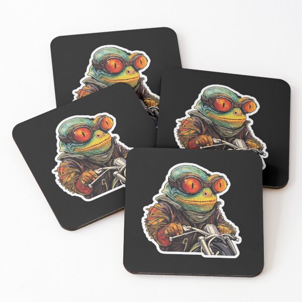 Item preview, Moto-Frog: The Road Warrior’s Leap designed and sold by Pujo Design.