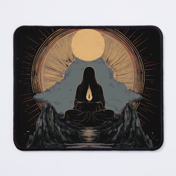 Item preview, Veiled Figure Spiritual Glow Faith designed and sold by harmonicllc.