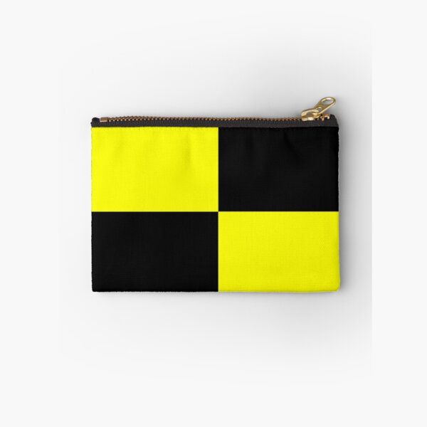 Item preview, Quarters - Black and Yellow designed and sold by JustPatterns2.